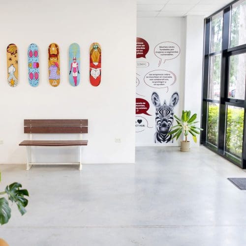 Ingreso a nuestro Cowork en el Parque Austral de Pilar